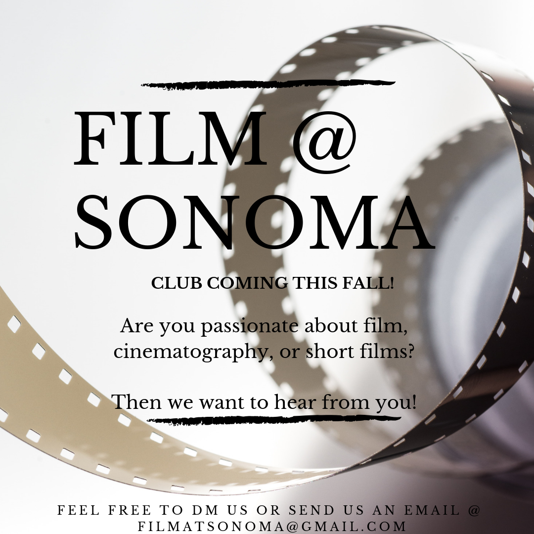 Film @ Sonoma club flyer